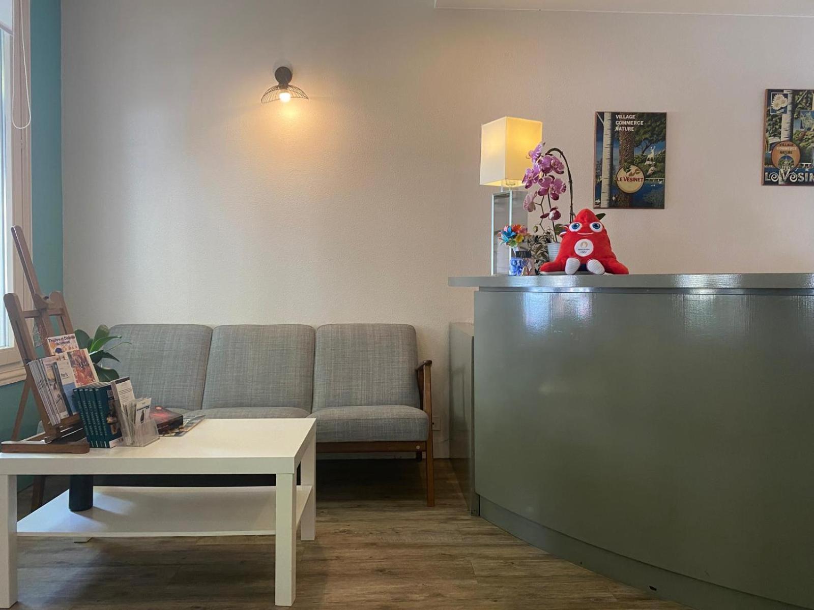 Hotel Paris Vesinet- Logis Hotel Restaurant Le Vésinet Zewnętrze zdjęcie